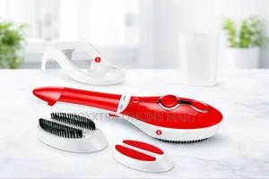 Red Steaming Iron Handheld Garment Steamer