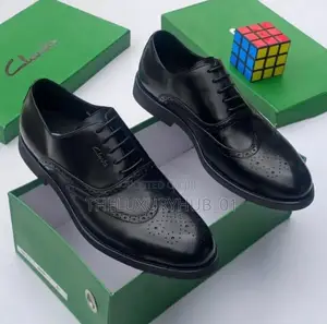 High Quality Clark Oxford Leather Shoes