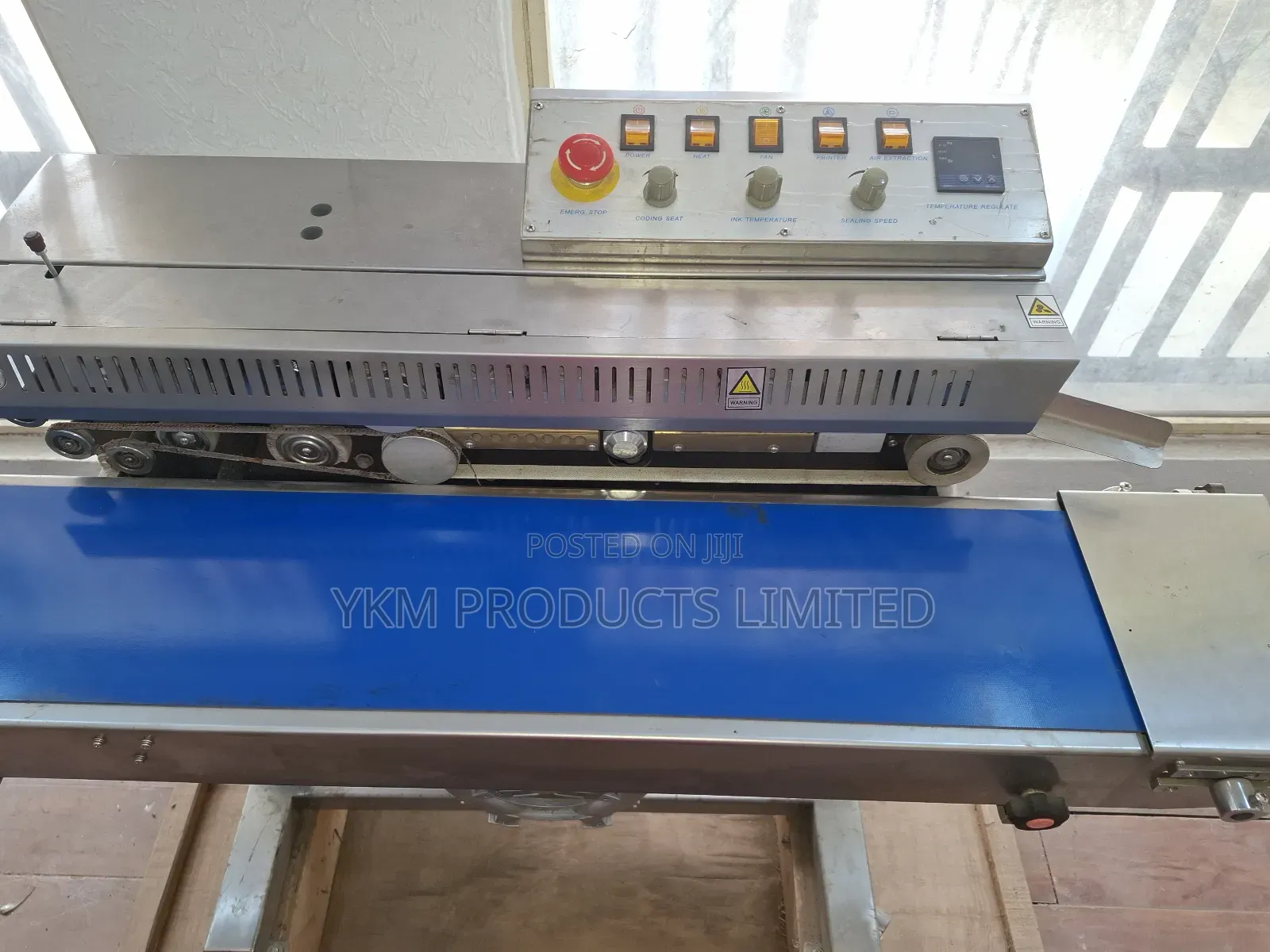 Solid Ink Coding Air Suction Continuous Band Sealer