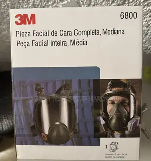 3m Full Facepiece Reusable Respirator (Model 6800, Medium Size)