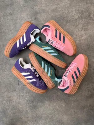 Original Adidas Gazelle Bold Sole Sneakers