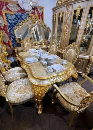 High Quality Imported Ryan Dining Table With Six Chair Available