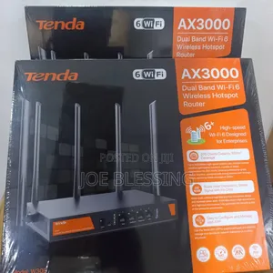 Tenda Ax3000 Dual Band Wifi 6 Hot-Spot