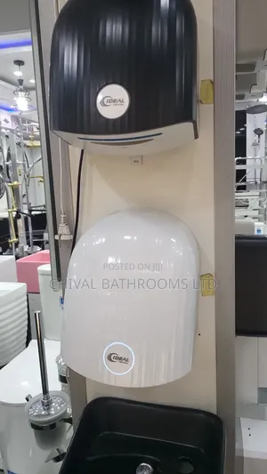 Ideal Crystal Industrial Hand Dryer (Black/White)