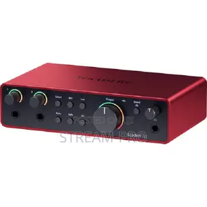 Focusrite Scarlett 2i2 Usb-C Audio Interface (4th Generation)