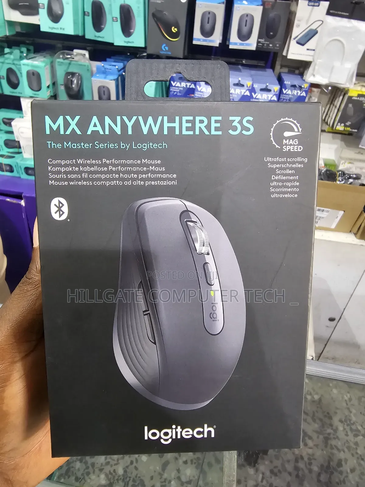 Logitech Mx Anywhere 3s