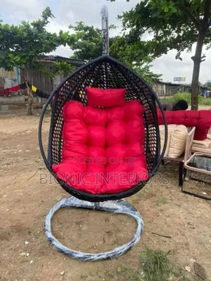 Basket Swing Rattan Cushions