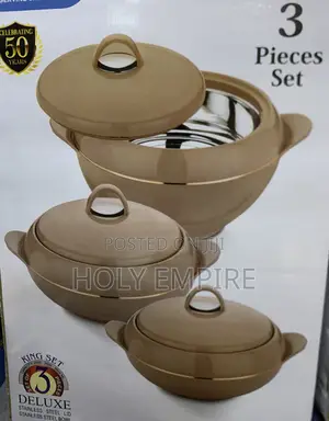 Glorex Insulated Casserole, 2500ml, 3500ml, 5000ml