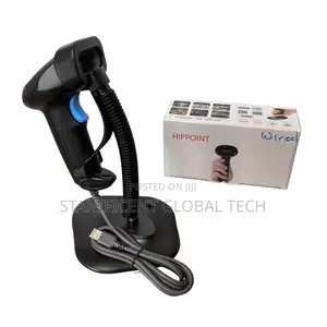 Hippoint Usb Barcode Scanner With Stand