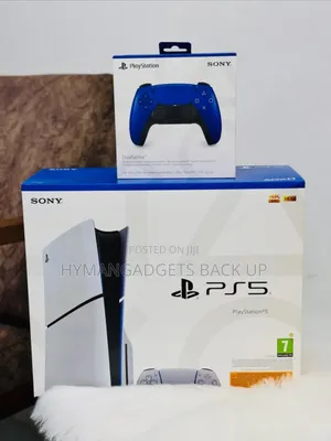 Brand New Ps 5 Slim 1tb Stand Version With Extra Blue Pad