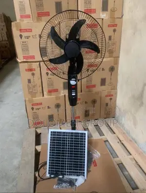 Solar Fan With Panel