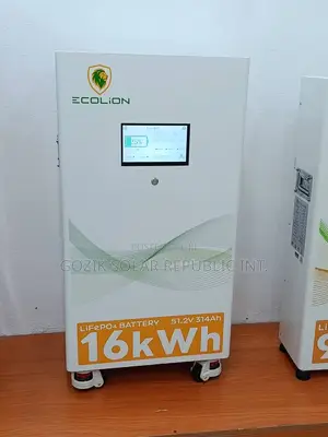 16kwh Ecolion Lithium Ion Batteries With Display