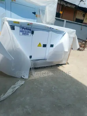 Perkins 30kva Soundproof Generator Sp-30 Backup Power Unit