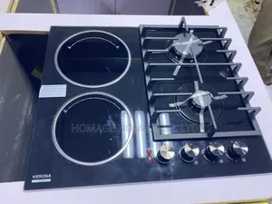 2 Gas 2 Hot Plate Builtin Gas Hub