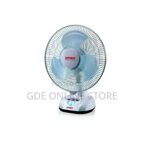 Qasa Rechargeable 12inch Table Fan