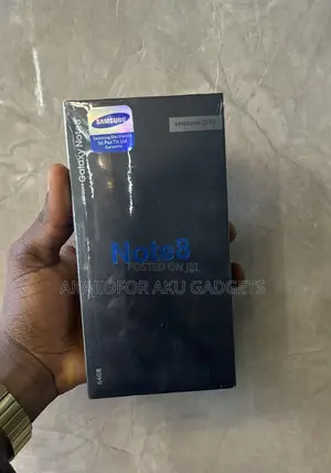 New Samsung Galaxy Note 8 64 GB Black