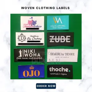 Woven Clothing Labels (1,000pcs)
