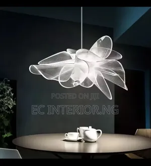 Modern Artistic Mesh Petal Pendant