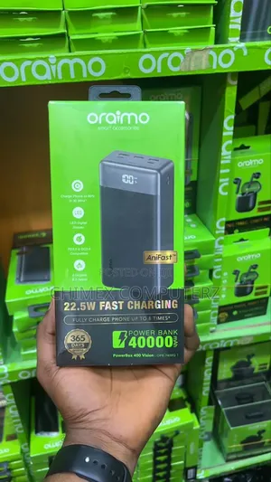 Oraimo 40000mah Powerbank With Type-C in/Out