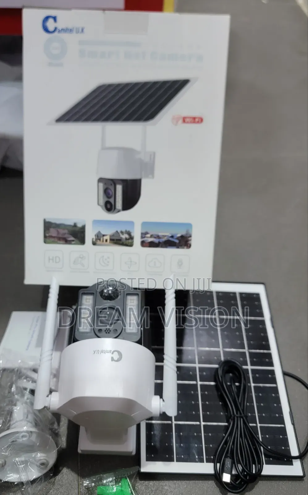 Single Lens Wifi Smart Solar Camera