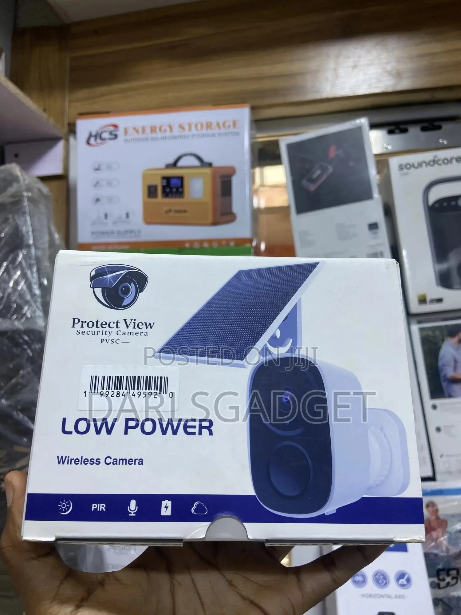 Solar Wireless Security Camera Hd Pir Motion Detection CCTV Cam Pro