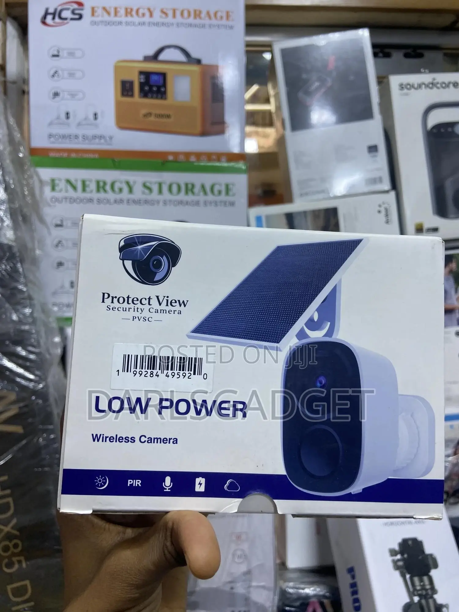 Solar Wireless Security Camera Hd Pir Motion Detection CCTV Cam Pro