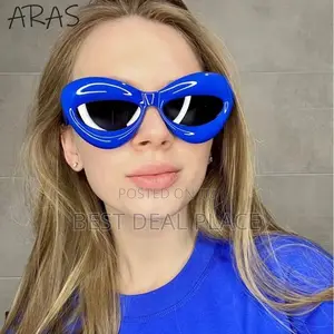 Candy Color Lip Shape Cat Eye Women Sunglasses