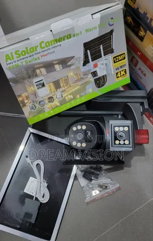 Essecoud Solar Duel Lens Camera