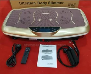 Platform Massager With Remote Control and Pulley Rope
