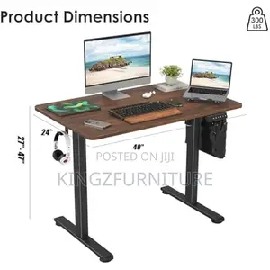 Brown Home Office Desk 1.2 M