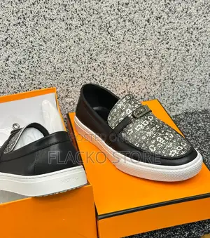 Original Hermes Classic Leather Sneakers
