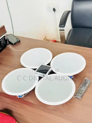 4 Ceiling Speakers and 4inches Inwall Smart Amplifier Setup