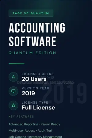 Sage 50 Quantum Accounting 2019 1– 20 Users (Lifetime License)