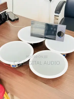 7inches Smart Amplifier and 4 Ceiling Speakers Setup