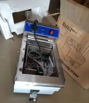 Single Basket Electric Deep Fryer With Tap