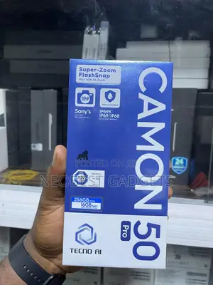 New Tecno Camon 50 Pro 256 GB