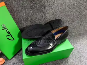 100% Leather Clarks Shoe – Smart Corporate Footwear Size 41–46