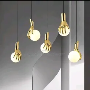 Golden Finger Luxury Dropping Pendant Lamp Light for Modern Homes Lamp