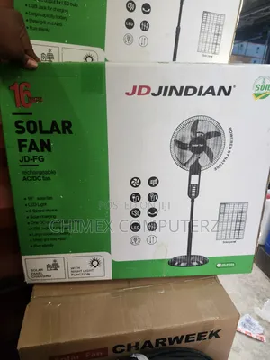 Jd Jindian 16 Inches Solar Rechargeable Fan
