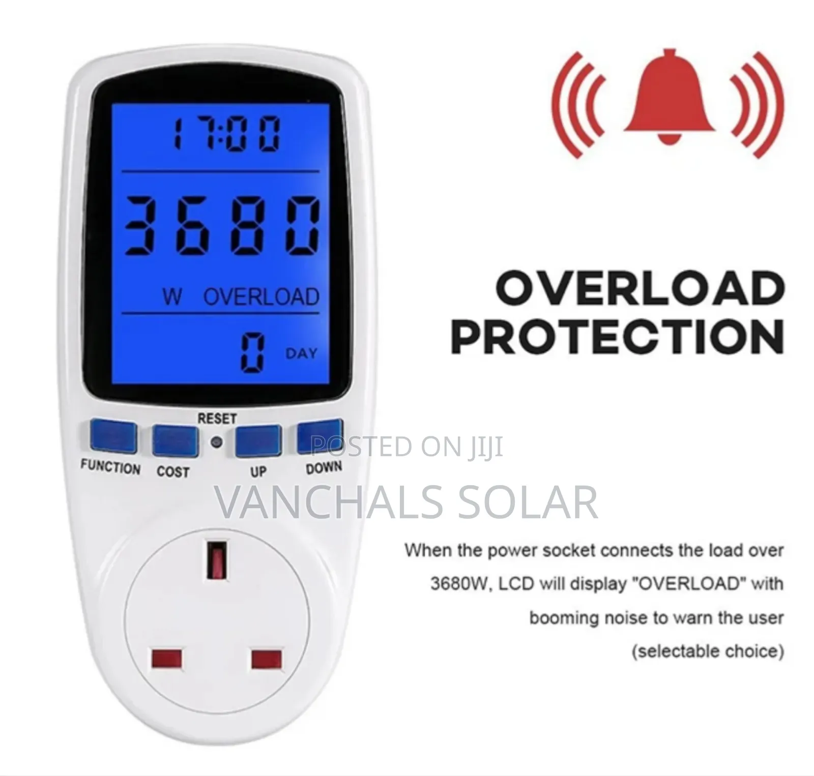 Power Check Meter Voltmeter Ammeter 13a