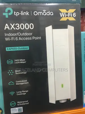 Tp-Link Omada Eap650 Ax3000 Outdoor Wifi 6 Access Point