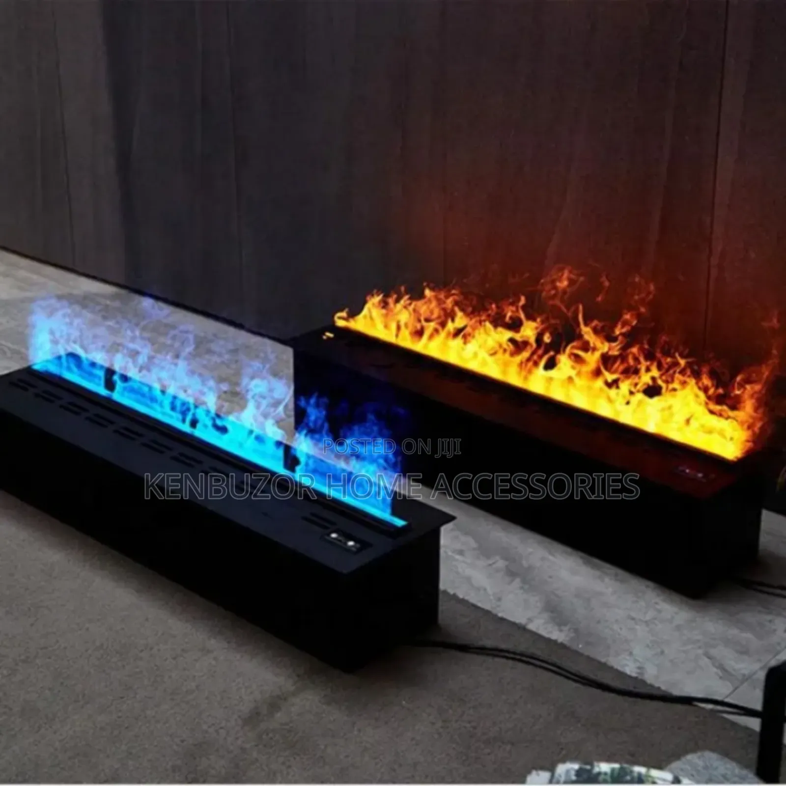 Simulated Flame Atomizing Fireplace