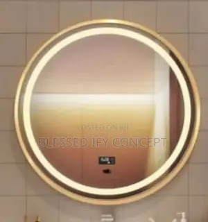 High Quality 60x60 Mirror With 3 Light
