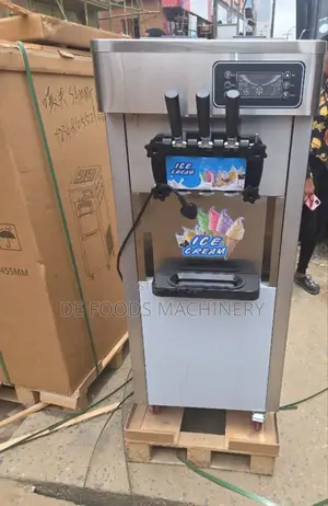 Standing Ice Cream Machine