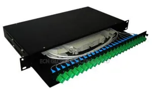 24 Port Fiber Patch Panel – 19” Rack Mount Fiber Distribution Panel