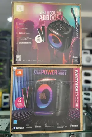 JBL Partybox Encore 2 Mic - Portable Party Speaker 100w
