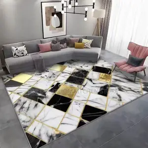 Nordic Geometric Abstract Carpet