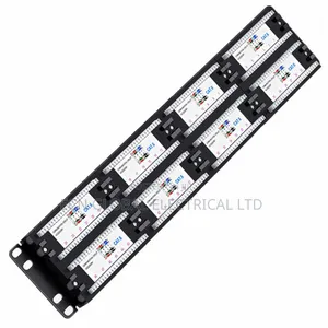 48-Port Cat6 Rack-Patch Panel – High-Speed Network Cable Management