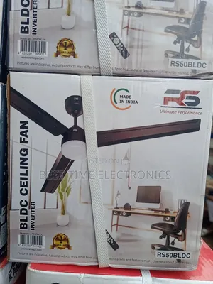 Rs India Inverter Ceiling Fan With Led Light Remote Control