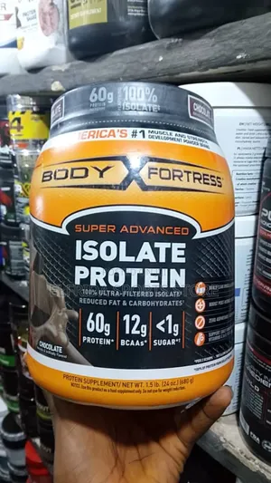 Body Fortress Super Advanced Isolate Protein Powder ,60g Protein
